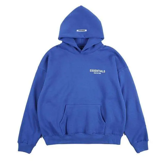 Essential Vintage Blue Hoodie: A classic vintage blue hoodie, adding a touch of nostalgia to your style.
