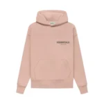 Essential Hip Hop Pink Hoodie: A stylish pink hoodie with a hip-hop vibe, perfect for a trendy look.