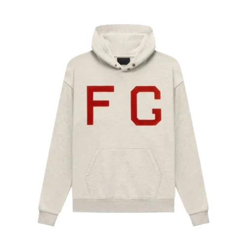 Essential FG Front Logo Hoodie: A hoodie featuring the FG front logo, a stylish addition to your wardrobe