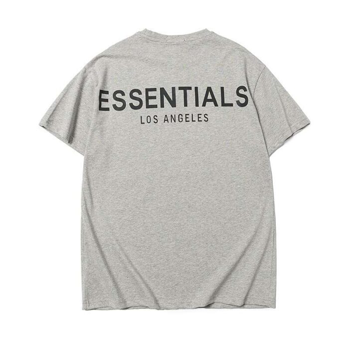 The essential gray T-shirt, a versatile wardrobe staple for casual comfort and effortless style.