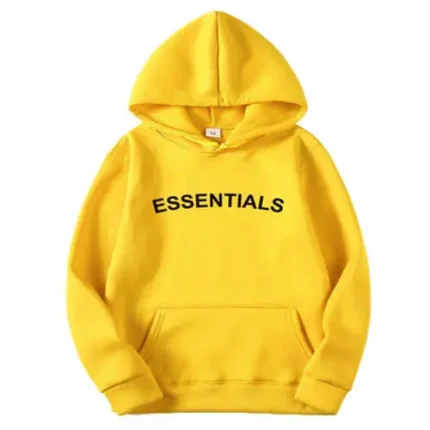 Essential Yellow Hoodies: Stylish yellow hoodies that add a pop of color to your wardrobe."