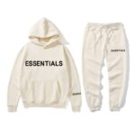 "Essential Spring Tracksuit Hoodie Sweatshirt: A stylish tracksuit hoodie and sweatshirt combination, perfect for the spring season."