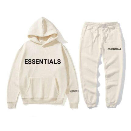 "Essential Spring Tracksuit Hoodie Sweatshirt: A stylish tracksuit hoodie and sweatshirt combination, perfect for the spring season."