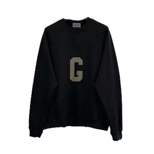 Fear Of God Essentials G Logo Sweatshirt – a stylish and comfortable fashion piece.