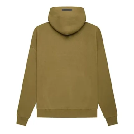 Fear Of God Essentials Knit Pullover Hoodie Amber