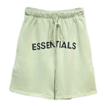 Essentials Cotton Loose Green Short