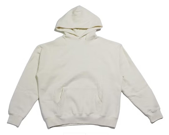 Fear of God Essentials Graphic Pullover Hoodie Cream