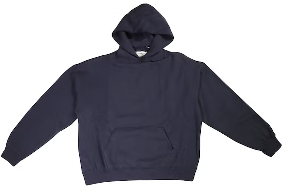 Fear of God Essentials Graphic Pullover Hoodie Navy
